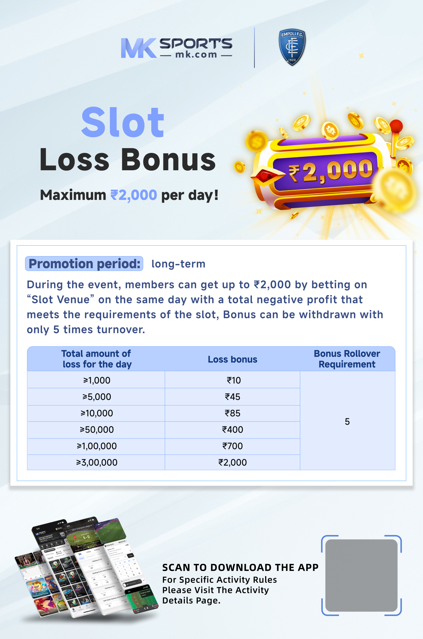 bonus senza deposito slot